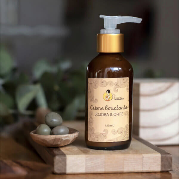 Crème bouclante nourrissante Jojoba & Ortie - La Prétentieuse -